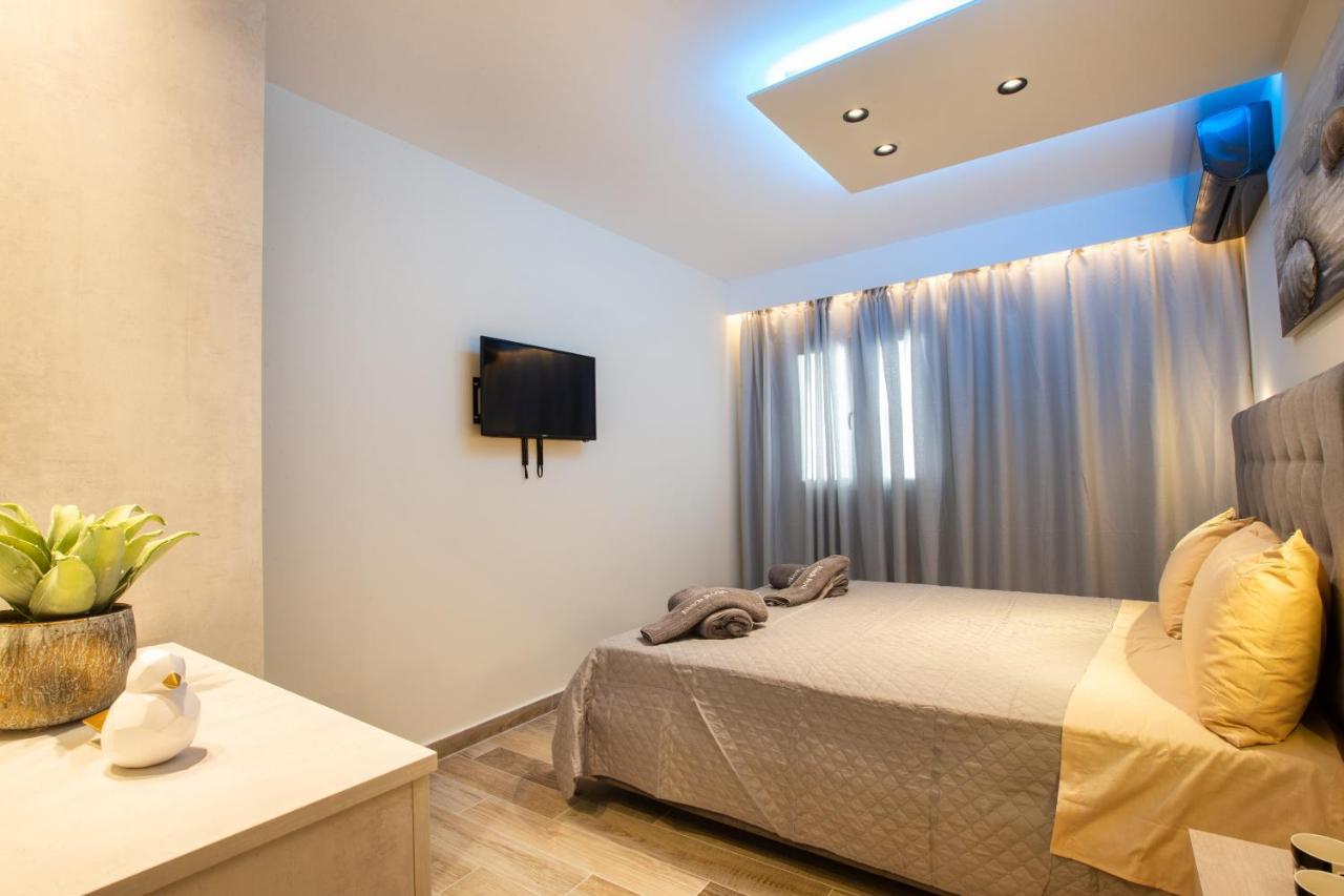 Black Rocks Family, Luxury Seafront Beach Maisonette Agios Gordios  Ngoại thất bức ảnh